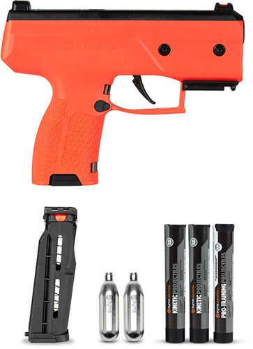 Byrna Technologies CL Compact Launcher .61 Cal 5-Rd CO2 Powered Universal Kit w/ 2 Mags & Projectiles - Orange