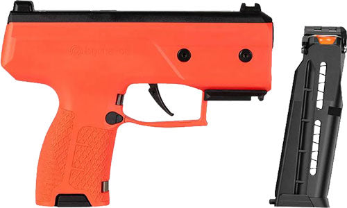 Byrna Technologies CL Compact Launcher .61 Cal 5-Rd CO2 Powered Basic Kit w/ White Sights - Orange