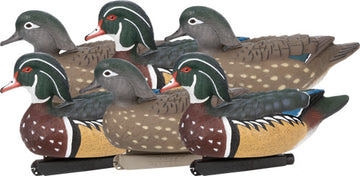 ZINK Hunter Series Wood Duck Floater Decoys 6 Pack