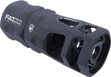 Phase 5 FATman Hex Brake .30 Cal 5/8x24 Black Parkerized Muzzle Brake