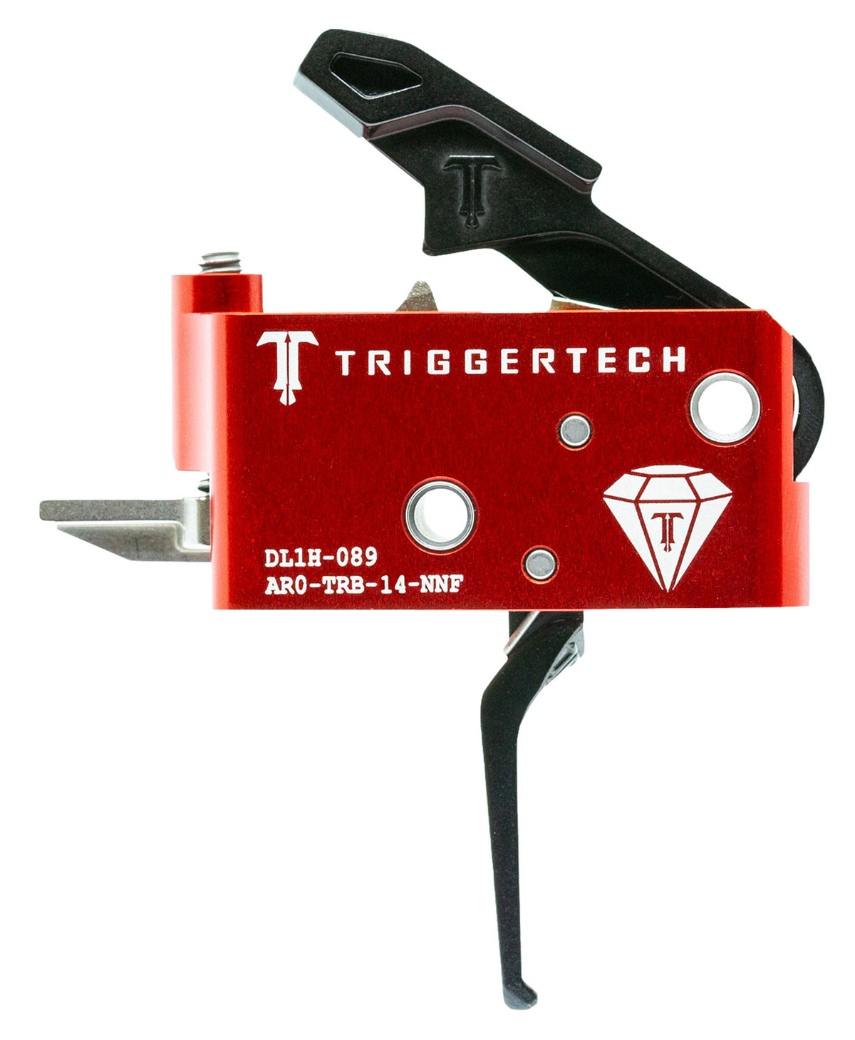 TriggerTech Diamond AR-15 Two-Stage Flat Trigger - Black