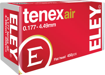 Eley Tenex Air Pellets .177 4.49mm 8.2gr 450-Pack