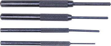 Guntec USA AR-15 Roll Pin Finishing Punch Set - 4-Piece Heat-Treated Steel