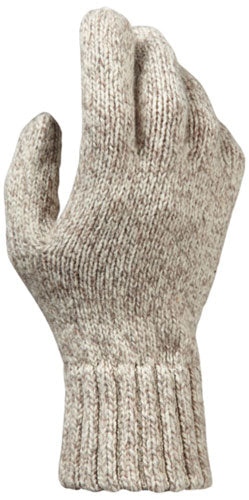 Hot Shot Basics Ragg Wool Insulated Glove Oatmeal - 40g 3M Thinsulate One Size
