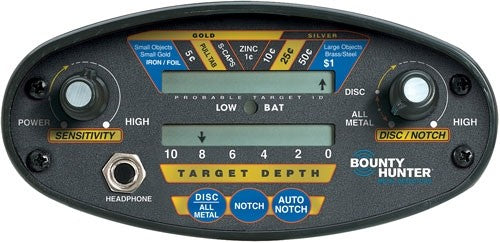 Bounty Hunter Quick Draw II Advanced Metal Detector - 8 in Waterproof Coil