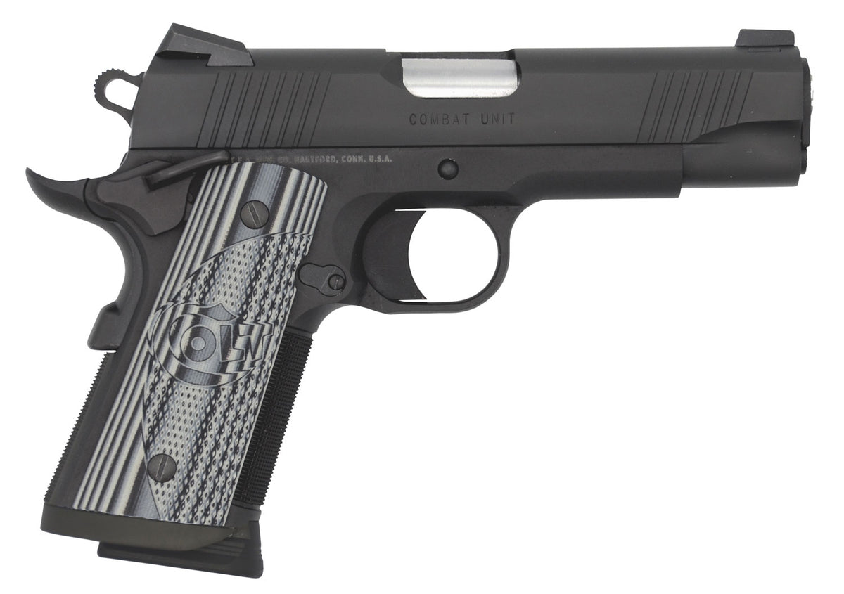 Colt Mfg Combat Unit CCO 45 ACP 4.25" 8+1 Semi-Auto Pistol
