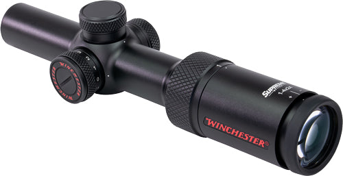 Winchester Optics Supreme 1-4x24mm 30mm Tube Illuminated Reticle Rifle Scope - Matte Black