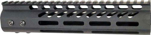 Guntec USA 9" Ultra Light M-LOK Free Float AR-15 Handguard - Anodized Black
