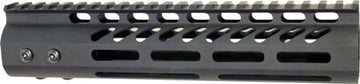 Guntec USA 9" Ultra Light M-LOK Free Float AR-15 Handguard - Anodized Black