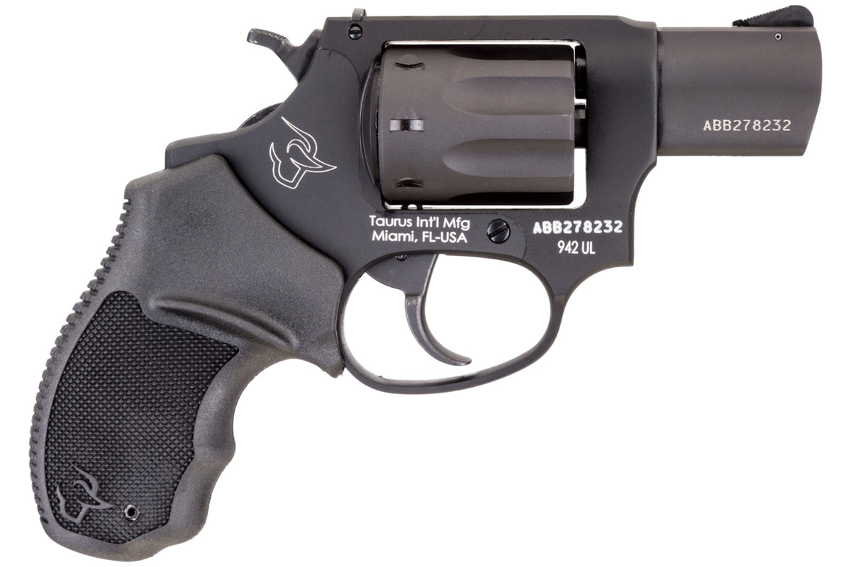Taurus 942 Ultra-Lite 22 LR 2" 8-Shot DA/SA Matte Black Revolver