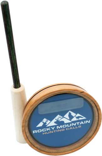 Rocky Mountain Hunting Calls #221 The Hoax Glass Turkey Cherry Wood Pot Call