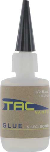TAC Vanes Glue 0.5 oz Fletching Adhesive - 1-Pack