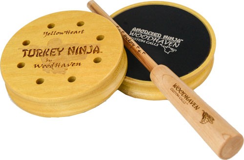 Woodhaven Calls Ninja Anodized Aluminum Friction Turkey Call