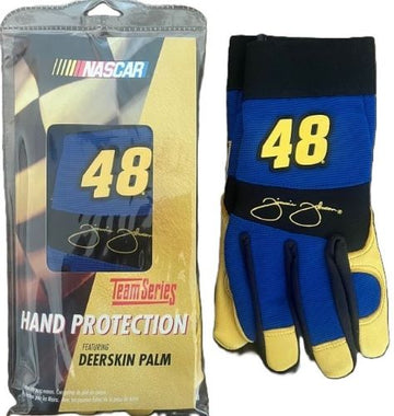 Encon Safety Products NASCAR Team Series Deerskin Gloves #48 Large