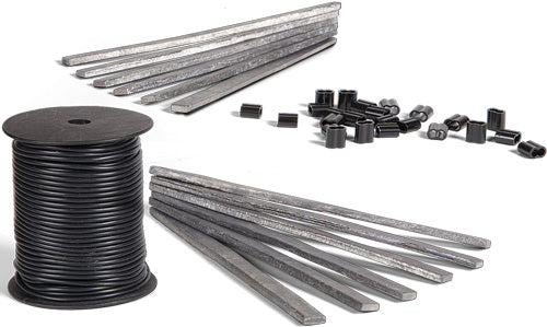 Zink Decoy Rigging Kit 200' PVC Line w/ 12 4oz Strap Weights & 24 Line Crimps