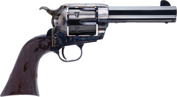 Cimarron El Malo 2 357 Mag/38 Special 4.75" 6-Shot SAO Revolver - Pre-War Frame, Color Case Hardened/Blued Walnut