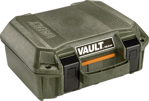 Pelican V100 Vault Small Pistol Case w/ Foam OD Green