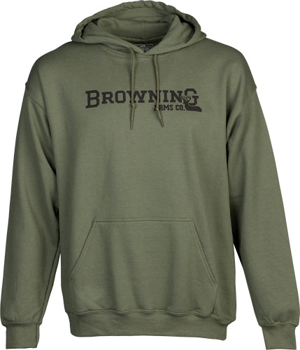 Browning Buck Mark Hoodie Green X-Large