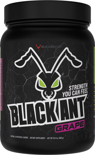 Bucked Up Black Ant Pre-Workout Grape 20 Servings