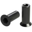 Yankee Hill Machine YHM-1211 Victra-12 Sleeve Nut 5/32" Allen 12GA - Set of 2