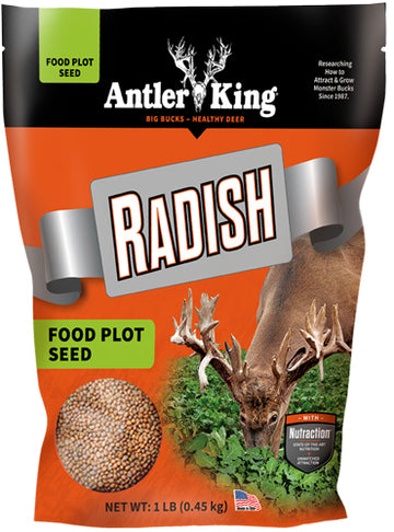 Antler King Radish 1 lb Annual Food Plot Seed - 1/10 Acre
