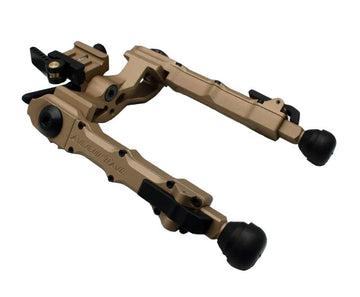 Accu-Tac WB-4 Wide Body Bipod 4.5"-7.5" Picatinny Tan
