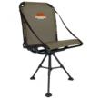Millennium Treestands G100 Ground Blind Chair w/ Packable Leveling Legs - 360 Degree Swivel Aluminum