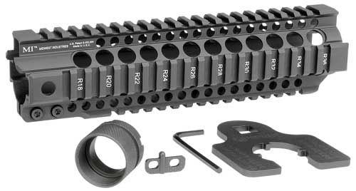 Midwest Industries Combat Rail T-Series 9.5" AR-15 Free Float Picatinny Handguard