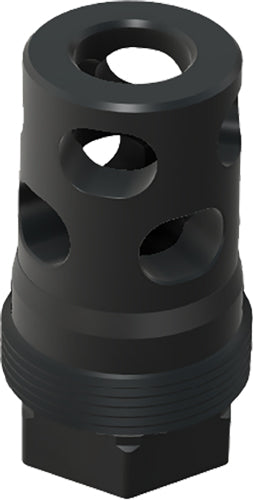 Comstock Armory Compact Muzzle Brake 1/2x28 9mm Black Nitride - Plan B Compatible