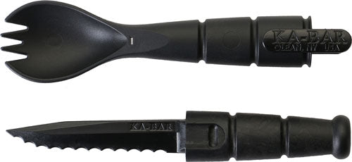 KA-BAR Mil-Spec Spork/Knife 3-Pack OD Green/Black/Brown