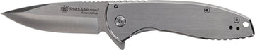 Smith & Wesson Executive Platinum 3" Stainless Drop Point Folding Knife