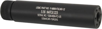 Guntec USA AR-15 5.5" Fake Suppressor 1/2x28 Anodized Black