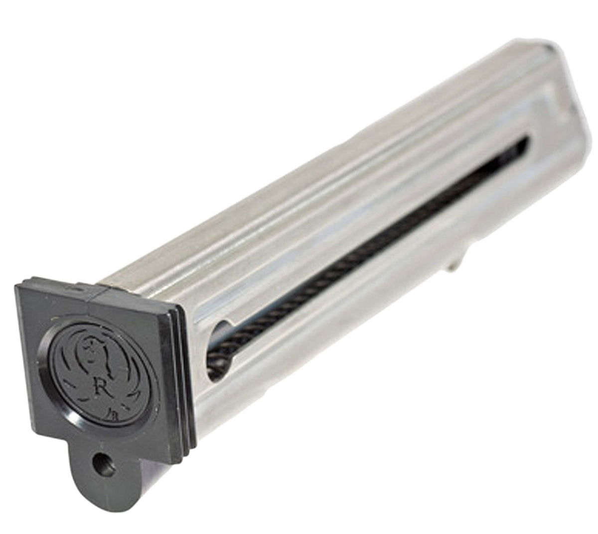 Ruger Mark III/IV .22 LR 10rd Steel Pistol Magazine - Silver