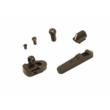XS Sight Systems Ghost Ring WS Sight Set for Henry .45-70 - White Stripe Front