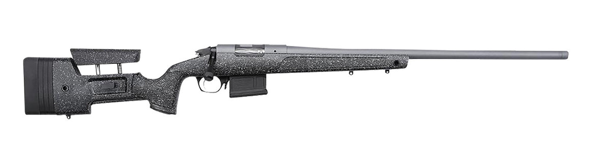 Bergara Rifles HMR Pro 6.5 Creedmoor 24" Bolt-Action Rifle - #6 Heavy Barrel, Mini Chassis, Grey Cerakote