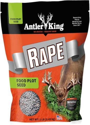 Antler King Rape 1 lb Annual 1/4 Acre Food Plot Seed