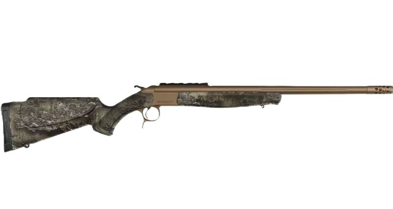 CVA Scout TD V3 350 Legend 20" 1-Rd Break-Action Rifle - Bronze Cerakote/Realtree Excape