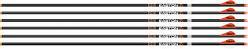 Easton 6.5mm Hunter Classic 500 Carbon Arrows 6-Pack w/ 2" Bully Vanes