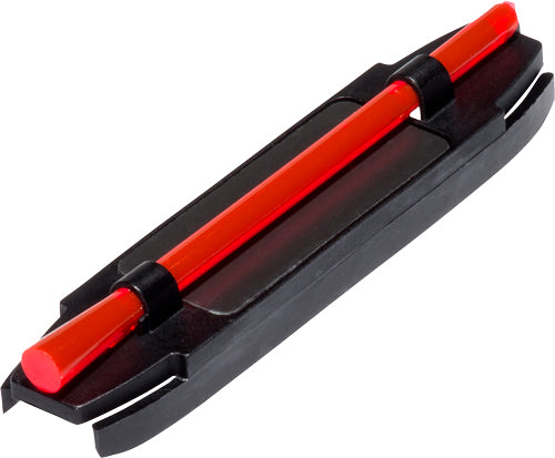 Hiviz S400R S-Series Shotgun Front Sight Magnetic Rib .328-.437" Red LitePipe