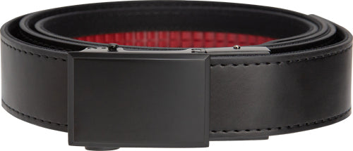 Nexbelt Darknite EDC 1-3/8" Black Leather Gun Belt - Up to 50" Waist