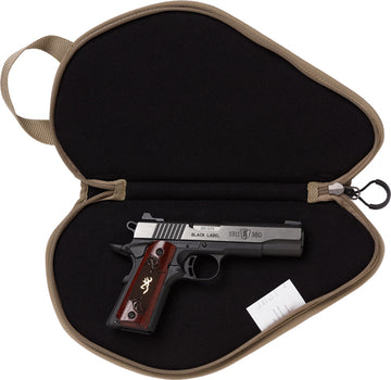 Browning Range Pro Pistol Rug 11" Vintage Tan with 2 Mag Pockets