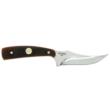 Old Timer Sharpfinger Generational 3.5" 1095 Carbon Steel Fixed Blade Knife - Chestnut Bone Handle - Made in USA