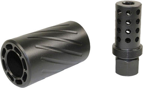 Guntec USA SPITFIRE AR-15 5.56 Muzzle Brake w/ Quick Detach Blast Shield