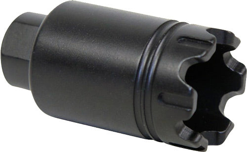 Guntec USA AR-9 Micro Trident Flash Can w/ Glass Breaker 9mm 1/2x36 Anodized Black