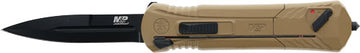 Smith & Wesson M&P OTF 3.5" Single Edge Spear Point Black/FDE Knife