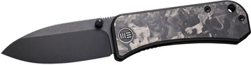 WE Knife Banter 2.9" S35VN Stonewashed Folding Liner Lock Knife - Marble Carbon Fiber