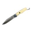 American Buffalo Knife & Tool Roper Pecos 2.5" Liner Lock Folding Knife - Cream Handles