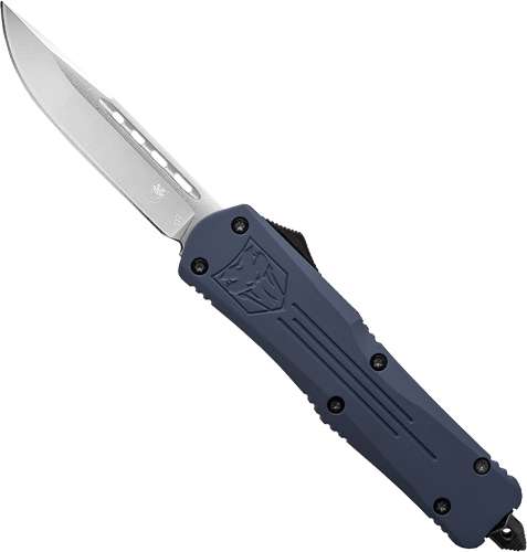 CobraTec Knives FS-3 Medium OTF 3" D2 Drop Point NYPD Blue