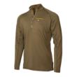 Muddy Apparel Nucleus Heated Quarter Zip Brown Clay 2XL