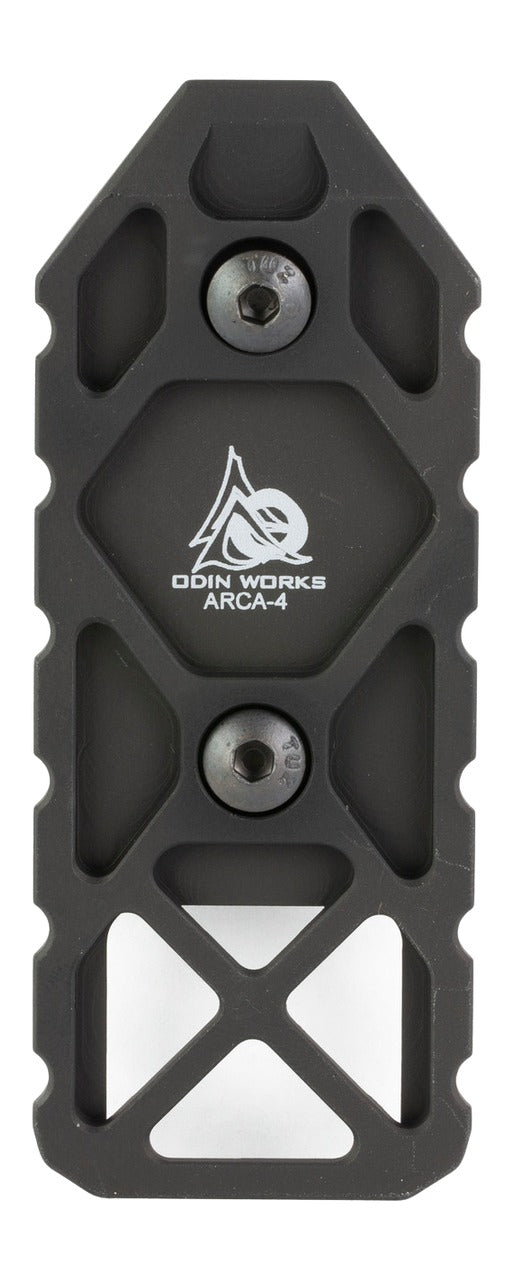 Odin Works M-LOK to ARCA Swiss Rail 4" Black 6061-T6 Aluminum